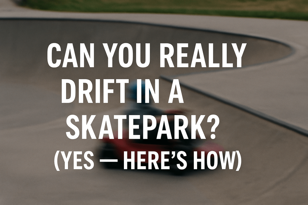 Can You Really Drift in a Skatepark? (Yes — Here’s&nbsp;How)