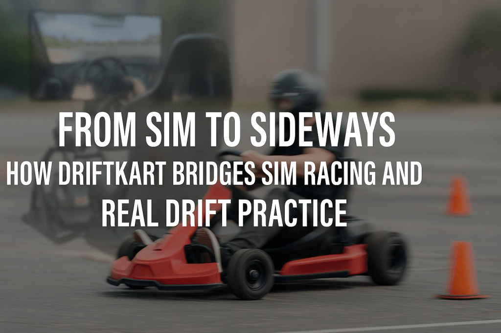 From Sim to Sideways: How DriftKart Bridges Sim Racing and Real Drift&nbsp;Practice