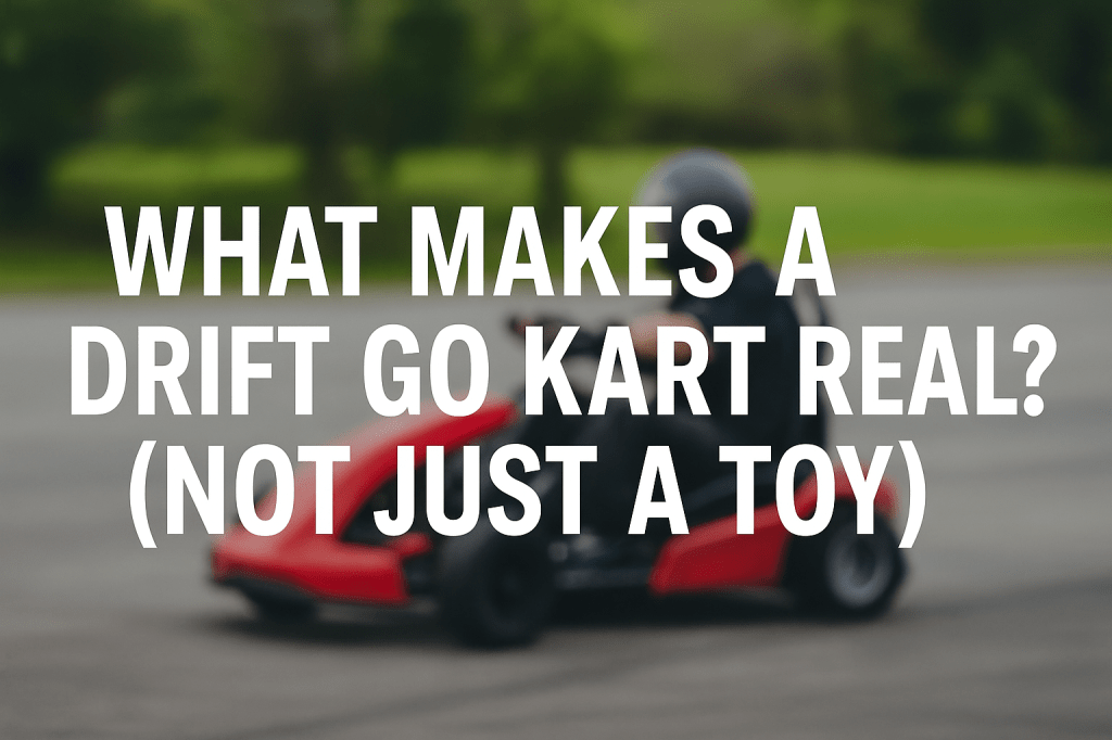 What Makes a Drift Go Kart Real? (Not Just a&nbsp;Toy)