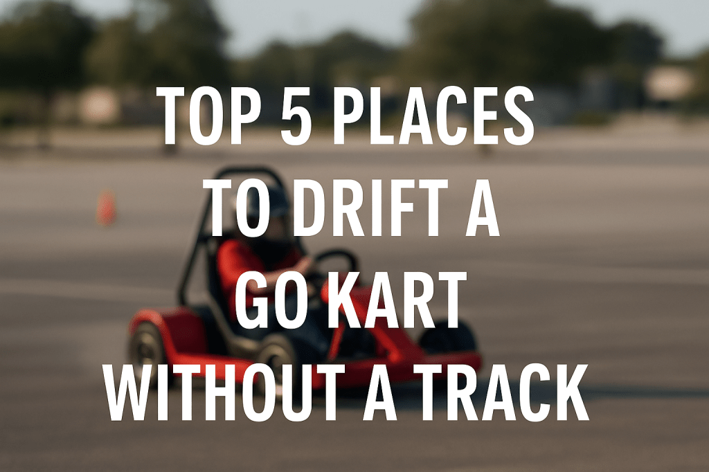 Top 5 Places to Drift a Go Kart Without a&nbsp;Track